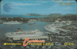 St. Lucia - STL-14B - Cruiseline - New Logo - 14CSLB - Santa Lucia