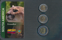 Ecuador Stgl./unzirkuliert Kursmünzen Stgl./unzirkuliert Ab 1995 100 Sucres Bis 1.000 Sucres (9648463 - Equateur