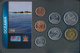 Fidschi-Inseln Stgl./unzirkuliert Kursmünzen Stgl./unzirkuliert Ab 1990 1 Cent Bis 1 Dollar (9663976 - Fiji