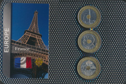 Frankreich Vorzüglich Kursmünzen Vorzüglich Ab 1992 3 X 20 Francs (9663969 - Verzamelingen