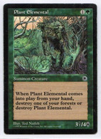 MAGIC The GATHERING  "Plant Elemental"---PORTAL (MTG--112-5) - Autres & Non Classés