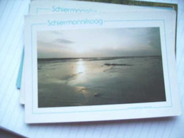 Nederland Holland Pays Bas Schiermonnikoog Met Strand In Schemering - Schiermonnikoog