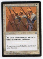 MAGIC The GATHERING  "Steadfastness"---PORTAL (MTG--112-9) - Sonstige & Ohne Zuordnung