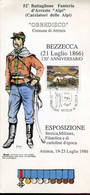 66653 Italia, Special Card With Special Postmark 1986 120th Battaglia Di Bezzecca  (21 Luglio 1866) - Other