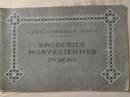 Broderies Norvégiennes 2ème Série -DMC - éditions TH De Dillmont Mulhouse -Embroideries - Interieurdecoratie
