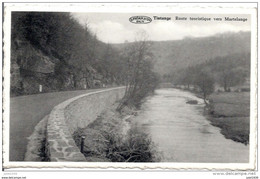 TINTANGE ..--  Route Vers MARTELANGE . Vers BRUXELLES ( Docteur A . LAMBERT ) . Voir Verso . - Fauvillers