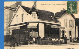 10 - Aube -  Lusigny - Cafe De L'Hotel De Ville    (N6228) - Autres & Non Classés