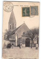 CPA 78 Acheres église Exterieur - Acheres