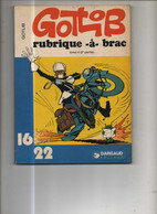 Rubrique A Brac (16/22) 4 BE Dargaud 10/1980 Gotlib  (BI5) - Rubrique-à-Brac