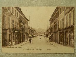 SAINT DIE                  RUE THIERS - Saint Die