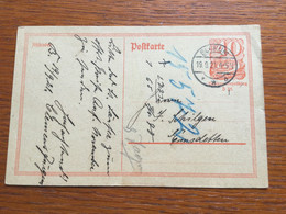 K23 Deutsches Reich Ganzsache Stationery Entier Postal P 141I Von Beckum - Stamped Stationery