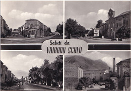 Vairano Scalo (Caserta) - 1957 - Distributore Esso - Chiesa Madonna Del Carmine - Caserta