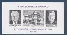 ⭐ Monaco - Bloc YT N° 39 A - Neuf Sans Charnière - 1987 ⭐ - Blocks & Kleinbögen