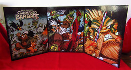 Grande PLV Triptyque COMMANDO BARBARE Par SFAR & KERAMIDAS - Afiches & Offsets