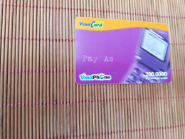 Vietnam Prepaidcard Used Rare - Viêt-Nam