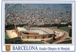 Barcelona Barcelone * Estadio Olimpico De Montjuïc * Stade Stadium Estadio * Football Foot Sport Montjuic - Football