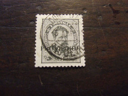 PORTOGALLO 1892 PROVVISORIO 5 C USATO - Unused Stamps