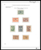 Portugal 1913 AFRICA Vasco Da Gama MNH/MH W/ OVPT "REPUBLICA" "TETE " + Album Page See Scans VERY FINE COMPLETE SET - Tete