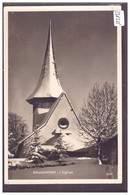 DISTRICT DU PAYS D'ENHAUT - ROUGEMONT - L'EGLISE - B ( TROUS D'EPINGLE AUX ANGLES ) - Rougemont