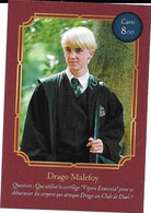 Carte Harry Potter Auchan N°8 Drago Malefoy - Harry Potter