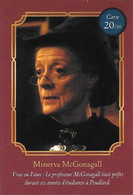 Carte Harry Potter Auchan N°20 Minerva McGonagall - Harry Potter