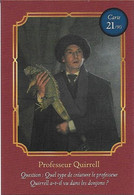 Carte Harry Potter Auchan N°21 Professeur Quirrell - Harry Potter