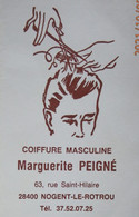 Petit Calendrier De Poche 1991 Coiffeur Coiffure Nogent Le Rotrou Eure Et Loir - Small : 1991-00