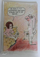 Carte Postale Vintage Humoristique Illustrateur Lassalvy Humour Sexe - Lassalvy