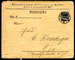 Deutsches Reich PRIVAT-UMSCHLAG PU16 B1 Gebraucht Berlin 1901 Kat. 50,00 € - Sobres