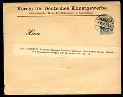 Deutsches Reich PRIVAT-UMSCHLAG PU20 B1/01 Gebraucht Berlin 1900 Kat. 25,00 € - Covers