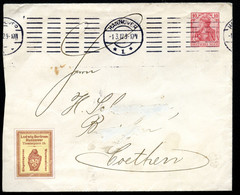 Deutsches Reich PRIVAT-UMSCHLAG PU27 B39 Bertram, Hannover Gebraucht 1912 Kat. 30 € - Enveloppes