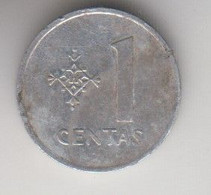 LITHUANIA 1991 1 CENTAS - Lituania