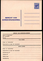 Belgique Avis De Changement D'adresse #20 IV Neuf 1975 - Avis Changement Adresse