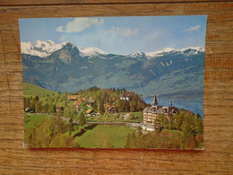 Suisse , Flüeli Ranft Mit Sarnersee Und Giswilerstock "" Beau Timbre Et Cachet "" - Giswil