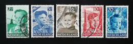 Nederland 1951 Mi 575-579 (NVPH 573-577) - Kinderzegels (gebruikt) - Usados