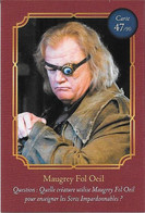 Carte Harry Potter Auchan N°47 Maugrey Fol Oeil - Harry Potter