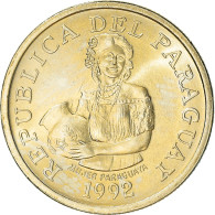 Monnaie, Paraguay, 5 Guaranies, 1992, SPL, Nickel-Bronze, KM:166a - Paraguay