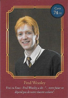 Carte Harry Potter Auchan N°74 Fred Weasley - Harry Potter