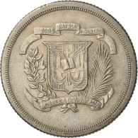 Monnaie, Dominican Republic, 25 Centavos, 1980, TTB, Copper-nickel, KM:51 - Dominicaanse Republiek