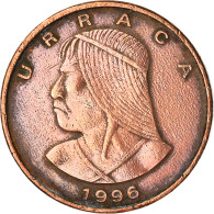 Monnaie, Panama, Centesimo, 1996, Royal Canadian Mint, TB+, Copper Plated Zinc - Panama