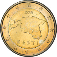 Estonia, 2 Euro, 2011, Vantaa, TTB+, Bi-Metallic, KM:68 - Estonia