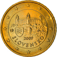 Slovaquie, 50 Euro Cent, 2009, Kremnica, SUP+, Laiton, KM:100 - Eslovaquia