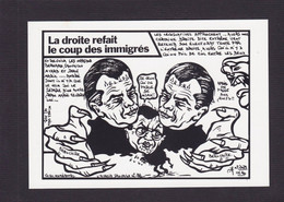 CPM Beaucaire Tirage Signé 50 Exemplaires Numérotés Signés Par JIHEL Satirique Caricature Le Pen André Marsaud - Beaucaire