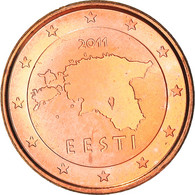 Estonia, Euro Cent, 2011, Vantaa, SUP+, Copper Plated Steel, KM:61 - Estonia