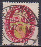 GERMANIA REICH REP.DI WEIMAR 1926 STEMMI REGIONALI UNIF. 391  USATO VF - Gebruikt