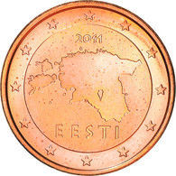 Estonia, 5 Euro Cent, 2011, Vantaa, SPL+, Copper Plated Steel, KM:63 - Estonie