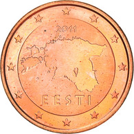 Estonia, 5 Euro Cent, 2011, Vantaa, SUP+, Copper Plated Steel, KM:63 - Estonie