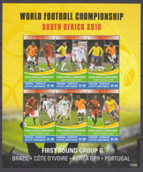 2010 Grenada Grenadines 4581-4586KL 2010 FIFA World Cup In South Africa 7,00 € - 2010 – South Africa