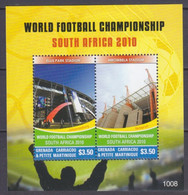 2010 Grenada Grenadines 4597-4598/B640 2010 FIFA World Cup In South Africa 6,00 € - 2010 – South Africa