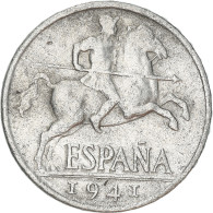 Monnaie, Espagne, 10 Centimos, 1941, TB+, Aluminium, KM:766 - 10 Centesimi